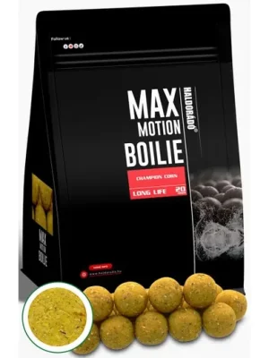 Haldorádó Boilies Max Motion Long Life 800g 20mm Champion Corn Akční Nabídka