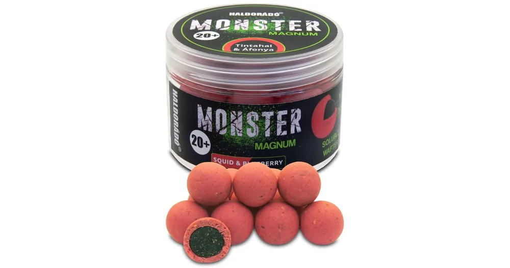 Cenově Výhodný Haldorádó Pop-Up Boilies Monster Magnum 80g 20mm Chobotnice a borůvka