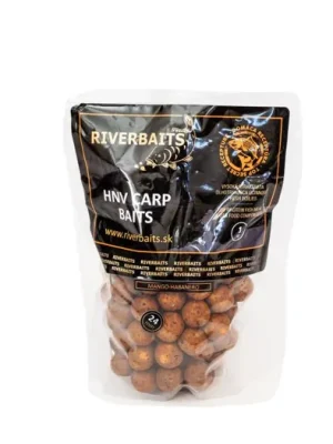 Cenová Bomba Riverbaits Boilies HNV Mango Habanero 1kg 20mm