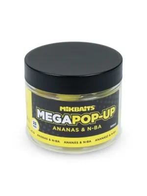 Akce Mikbaits Pop-Up Mega fluo Ananas N-BA 300ml 25mm