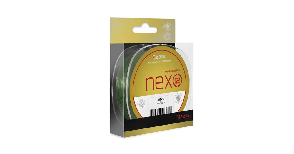 Koupit Online Delphin Šňůra NEXO 12 Zelená 300m 0,14mm 10,0kg