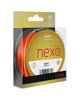 Delphin Šňůra NEXO 8 Fluo oranžová 300m 0,16mm 9,9kg Nejlepší Volba