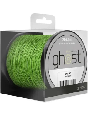 Značkový Delphin Šňůra GHOST 8+1 Zelená 200m 0,16mm 8,2kg