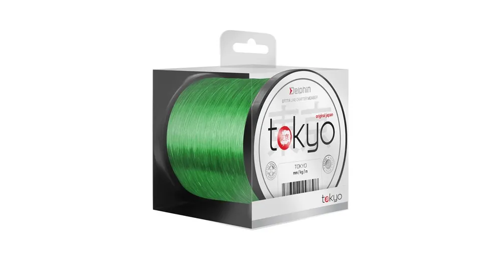 Hit Sezóny Delphin Vlasec TOKYO Fluo zelená 300m 0,261mm 5,4kg