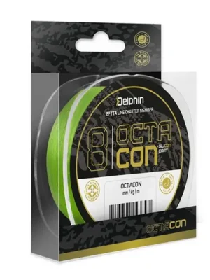 Akce Delphin Šňůra OctaCON Fluo zelená 135m