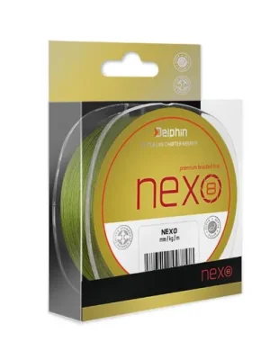 Značkový Delphin Šňůra NEXO 8 Zelená 300m 0,30mm 23,1kg