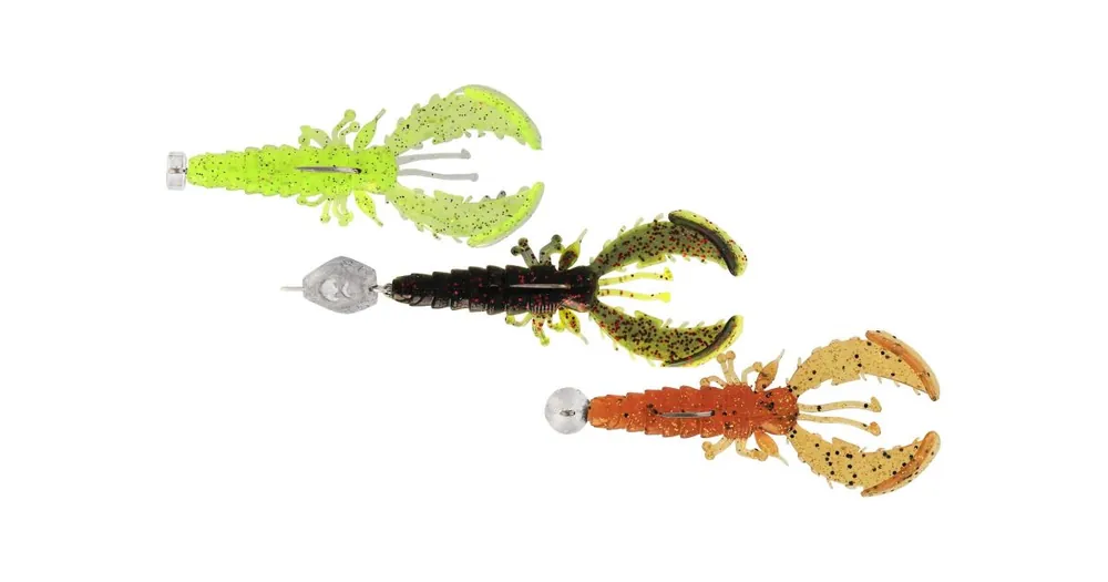 Víkendová Akce Westin Gumová nástraha Crecraw Slim R 'N R 5,5cm 1g/2,5g/3,5g Dark Water Mix 22 3ks