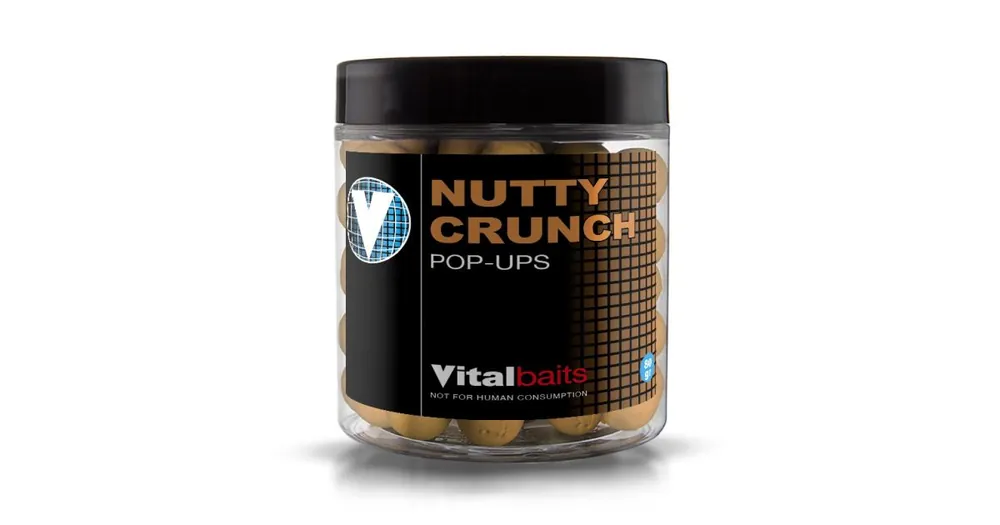 Novinka Vitalbaits Pop-Up Nutty Crunch 80g 18mm