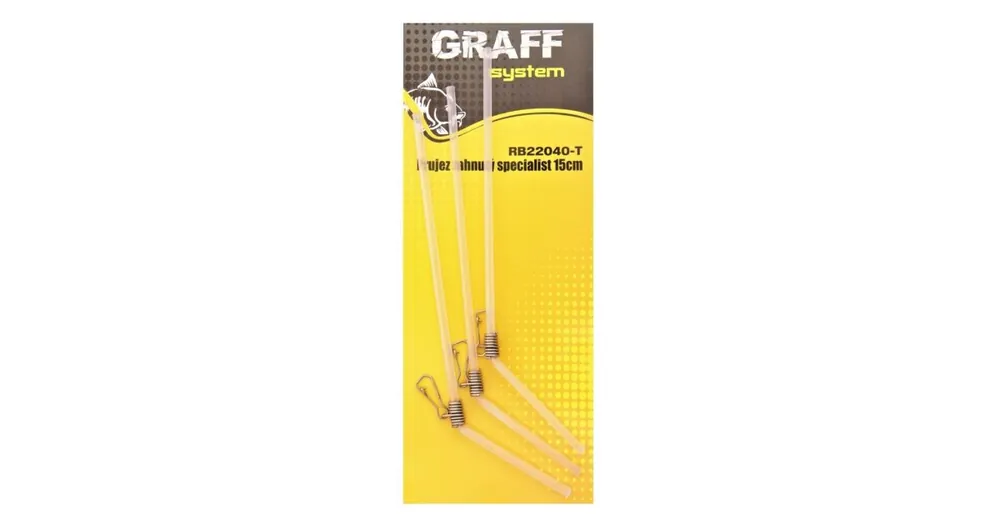 Nová Kolekce Graff Průjezd zahnutý Specialist 15cm 3ks Transparentní