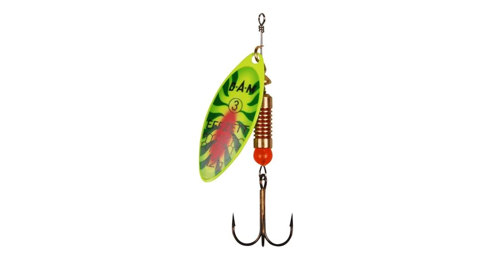Autentický Effzett Třpytka Predator Spinner 3g Velikost 0 Fire Shark
