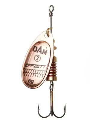 Novinka Effzett Třpytka Standard Spinner 6g Velikost 3 Copper
