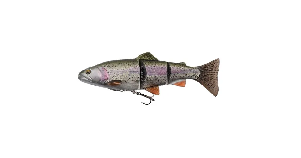 Tovární Cena Savage Gear Gumová nástraha 4D Line Thru Trout 15cm 40g MS Rainbow