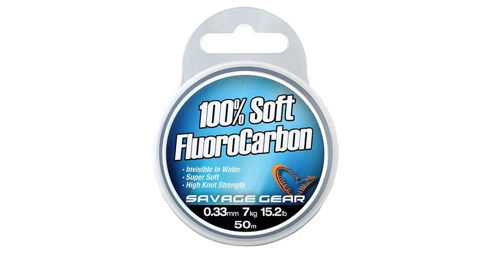 Nejlepší Cena Savage Gear Vlasec Soft Fluoro Carbon 50m 0,22mm 3,5kg 7,6lb