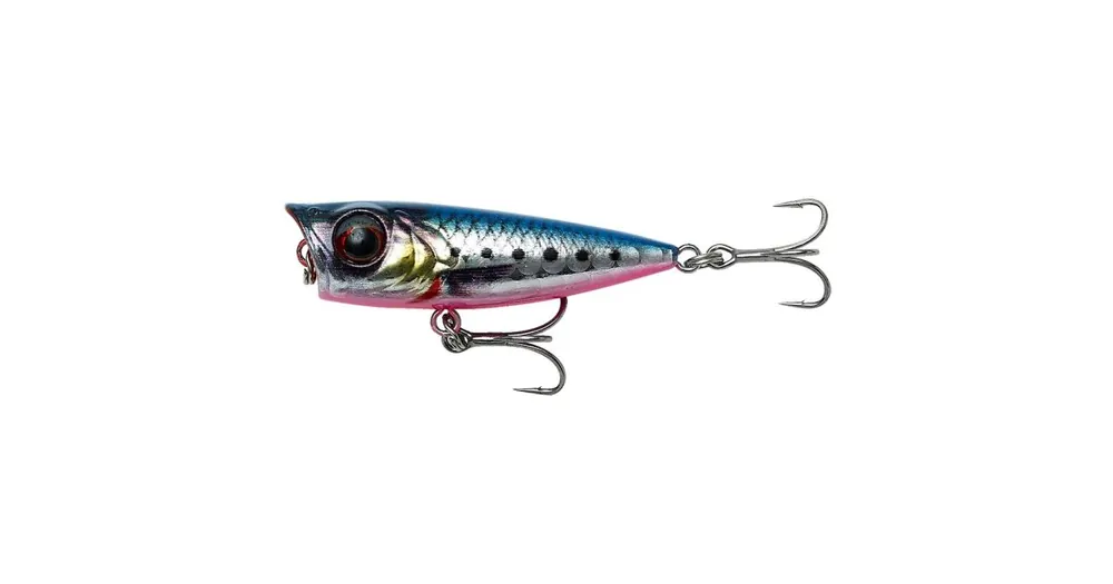 Vrácení Zdarma Savage Gear Wobler 3D Minnow Popper 4,3cm 4g F Pink Belly Sardine PHP