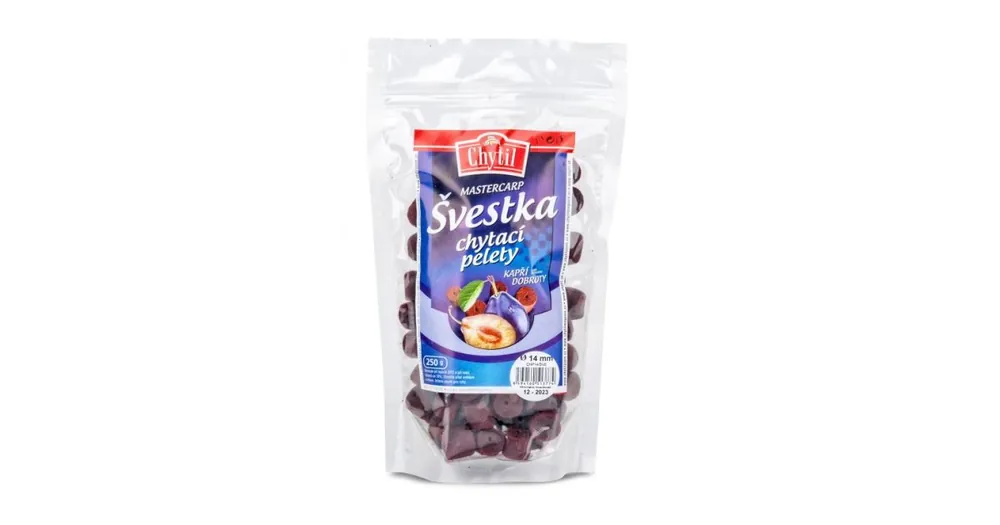 Chytil Chytací pelety s dírou 250g 14mm Švestka Super Cena
