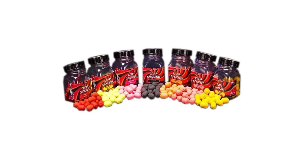 Sportcarp Pop-Up Dumbells Carp Candies Chilli Fruit 100ml 15mm Víkendová Akce