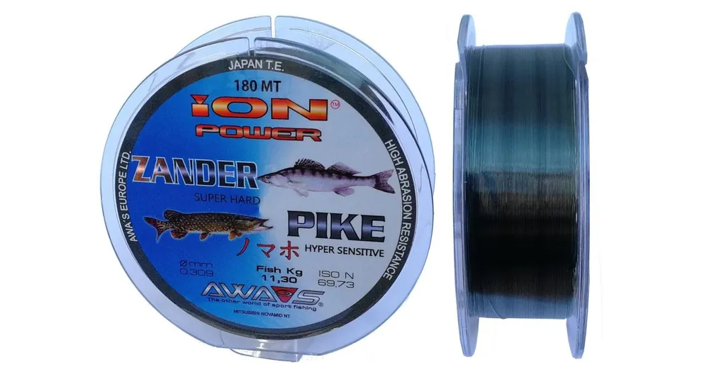 Akce AWA-S Vlasec Ion Power Zander Pike 180m 0,309mm 11,3kg