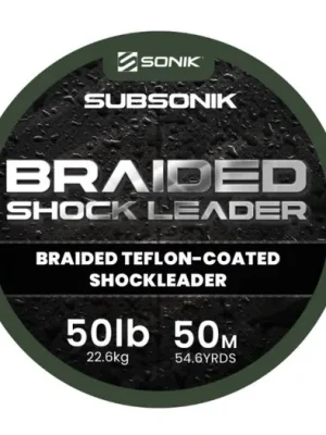 Rychlé Dodání Sonik Šňůrka Braided Shock Leader 50m 50lb