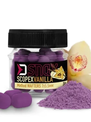 Značkový Delphin Wafters D SNAX WAFT Scopex-Vanilka 20g 7x5,5mm
