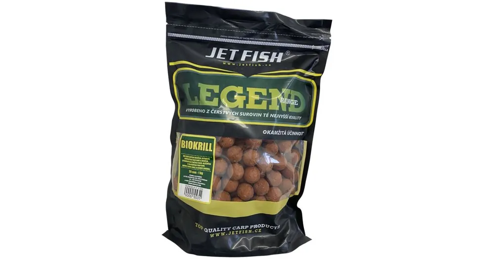 Jet Fish Boilie Legend Biokrill 250g 20mm Cenový Hit