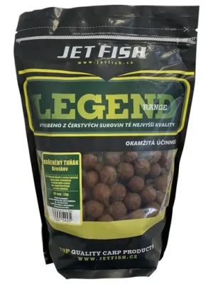 Jet Fish Boilie Legend Kořeněný tuňák + Broskev 1kg 20mm Nízká Cena