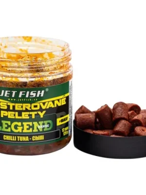 Vysoce Kvalitní Jet Fish Boosterované pelety Legend Chilli Tuna/Chilli 250ml 12mm