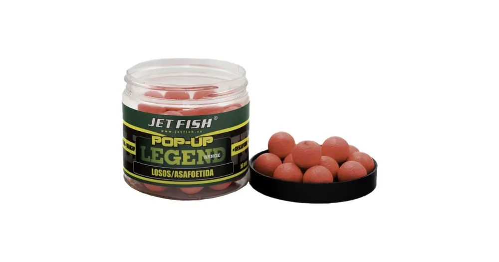 Vysoce Kvalitní Jet Fish Pop-Up Legend Losos/Asafoetida 60g 16mm