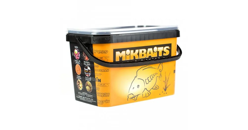 Mikbaits Boilies Gangster GSP Black Squid 2,5kg 20mm Odeslání Ihned