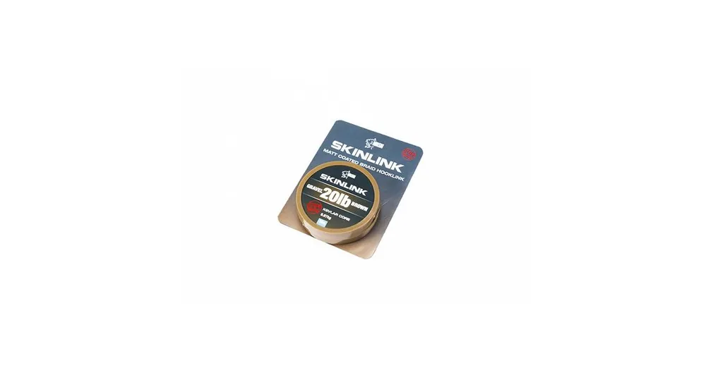 Nash Šňůrka SkinLink Stiff 10m 20lb Gravel Brown Ihned K Objednání