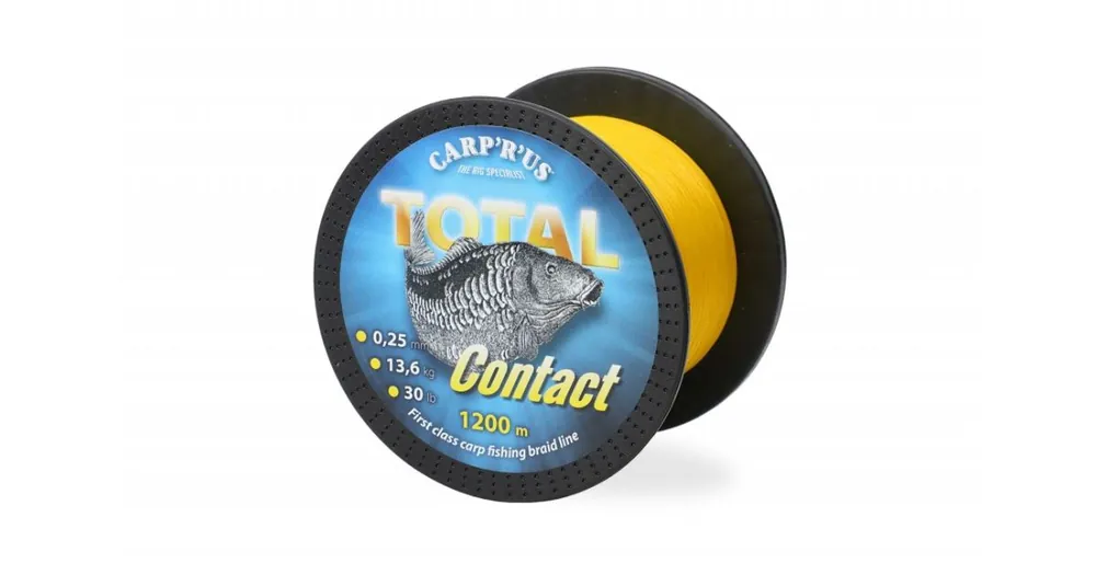Carp´R´Us Šňůra Total Contact 1200m 0,25mm 13,61kg Kup Teď