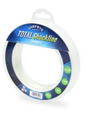 Carp´R´Us Vlasec Total Shock Line Clear 100m 0,60mm 24,9kg Víkendová Akce