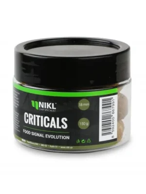 Vysoce Kvalitní Nikl Criticals Boilie Food Signal 150g 18mm