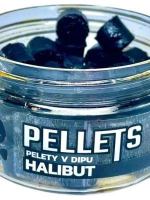 Zlevněný LK Baits Pelety v dipu Halibut 60g 12mm