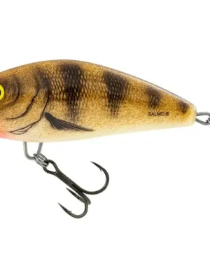 Časově Omezené Salmo Wobler Fatso Floating 8cm Emerald Perch