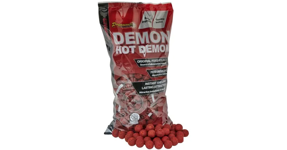 Cenově Výhodný Starbaits Boilies Hot Demon 2kg 20mm