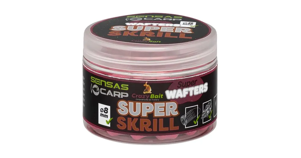 Sensas Wafters Super Skrill (krill) 8mm 80g Ihned K Objednání