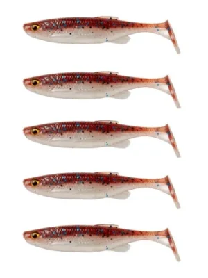 Tovární Cena Savage Gear Gumová nástraha Fat Minnow T-Tail 7,5cm 5g Smelt 5ks
