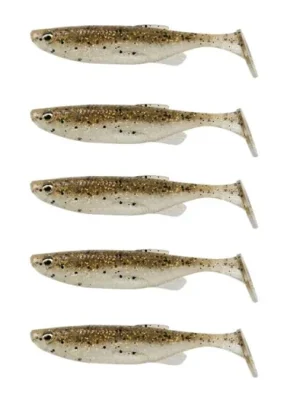 Časově Omezené Savage Gear Gumová nástraha Fat Minnow T-Tail 9cm 7g Holo Baitfish 5ks
