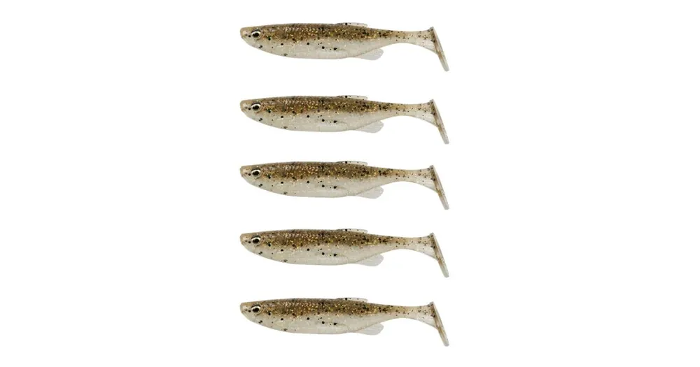 Časově Omezené Savage Gear Gumová nástraha Fat Minnow T-Tail 9cm 7g Holo Baitfish 5ks