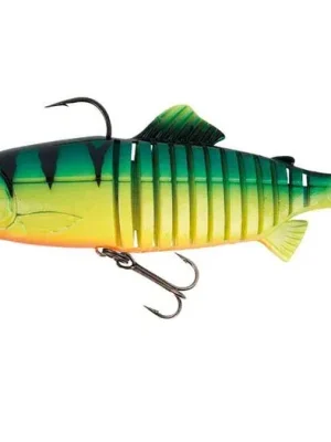 FOX Rage Gumová nástraha Replicant Jointed 15cm 60g UV Fire Tiger Víkendová Akce