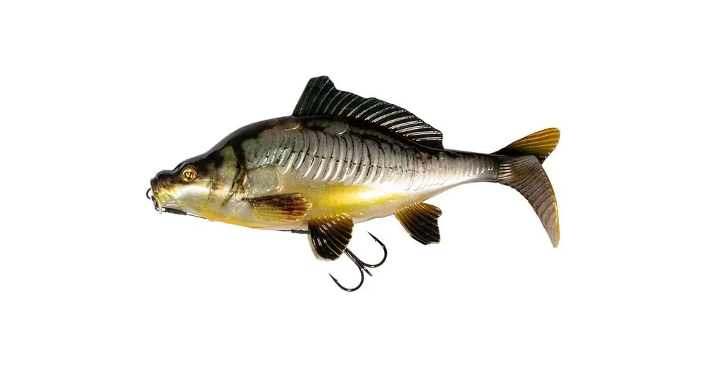 Dokud Zásoby Vydrží FOX Rage Gumová nástraha Replicant Carp 23cm 198g Super Natural Mirror Carp