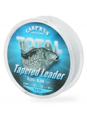 Carp´R´Us Ujímaný vlasec Total Tapered Line 5x12m 0,30-0,50mm Top Prodej