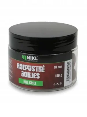 Nikl Rozpustné boilies Kill Krill 150g 14mm Aktuální
