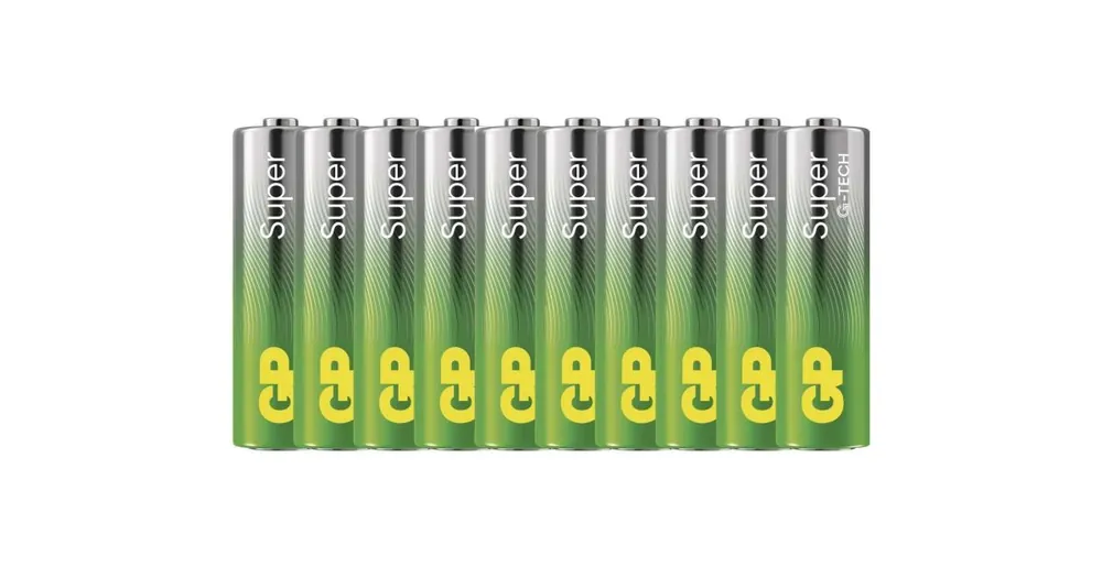 GP Alkalická baterie Super AA (LR6) 10ks Bezpečná Platba
