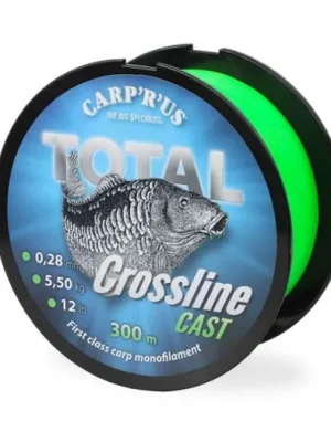 Carp´R´Us Vlasec Total Crossline Cast Green 300m Sezónní Sleva