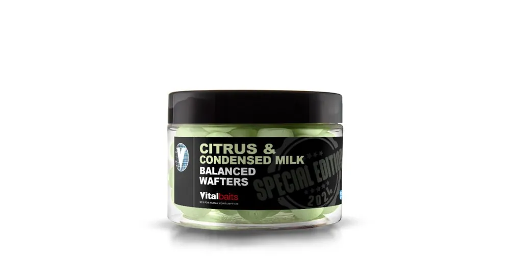 Autentický Vitalbaits Wafters Citrus & Condensed Milk Green 80g 14mm