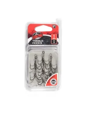 Finální Výprodej FOX Rage Háček Strike Point Treble Hooks Velikost 1/0 6ks