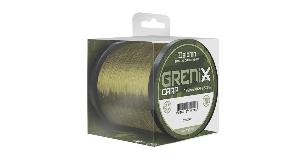 Akční Cena Delphin Vlasec GRENIX Carp 1000m 0,286mm 5,61kg