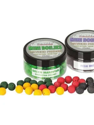 Aktuální Traper Mini Boilies Method Feeder 50g 9mm Med