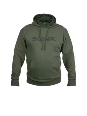 Sonik Mikina Hoody Green M Horká Nabídka
